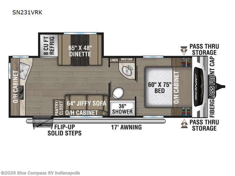 Used 2024 Venture RV Sonic SN231VRK available in Indianapolis, Indiana