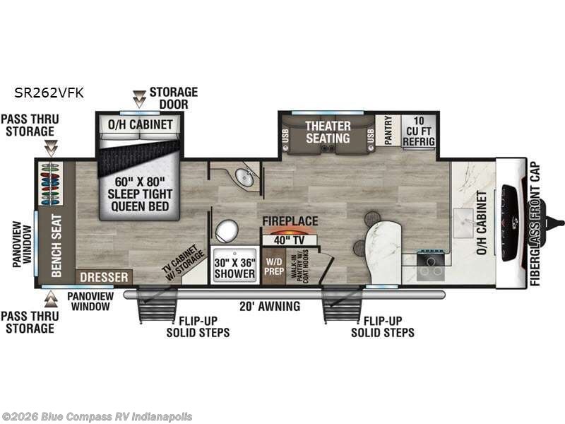 New 2027 Venture RV Stratus SR262VFK available in Indianapolis, Indiana