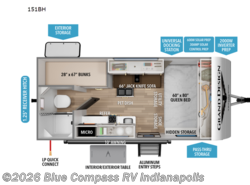 New 2027 Grand Design Transcend One 151BH available in Indianapolis, Indiana