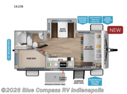 New 2026 Grand Design Transcend One 161DB available in Indianapolis, Indiana