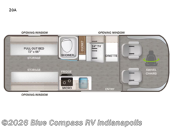 Used 2022 Thor Motor Coach Sequence 20A available in Indianapolis, Indiana
