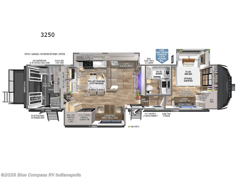 Used 2025 Brinkley RV Model G 3250 available in Indianapolis, Indiana