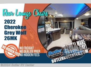 New 2022 Forest River Cherokee Grey Wolf 26MK available in Butler, Pennsylvania