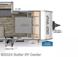 New 2024 Forest River Grey Wolf 22CE available in Butler, Pennsylvania