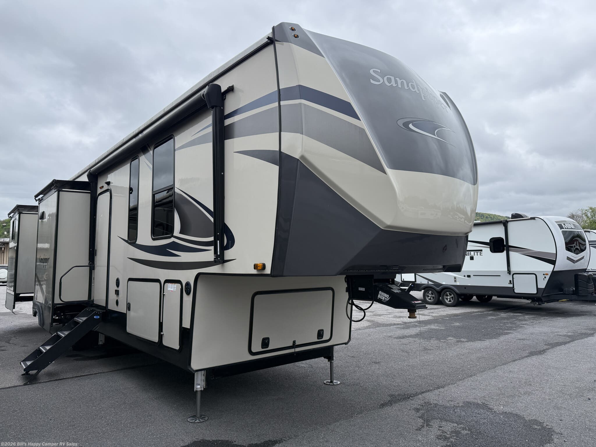 Used 2021 Forest River Sandpiper Luxury 384QBOK available in Mill Hall, Pennsylvania