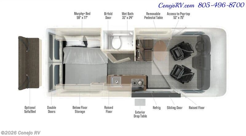 New 2027 Winnebago Solis 59P available in Thousand Oaks, California