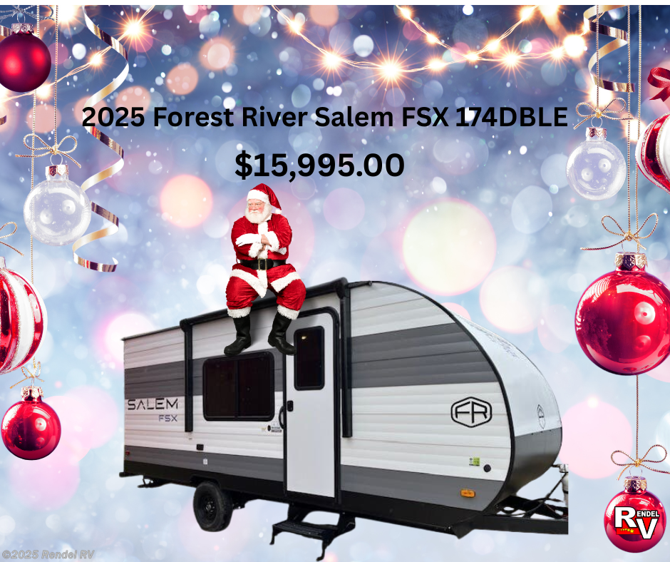 New 2025 Forest River Salem FSX 174DBLE available in Rice, Texas