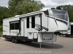 New 2024 Forest River Sandpiper 4002FB available in Grand Rapids, Michigan