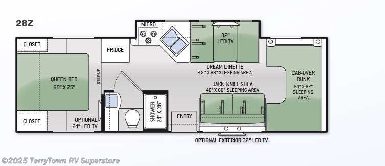 Used 2015 Thor Motor Coach Chateau 28Z available in Grand Rapids, Michigan