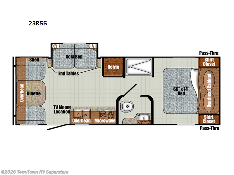 Used 2024 Gulf Stream Vista Cruiser 23RSS available in Grand Rapids, Michigan