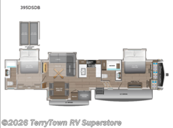 New 2026 Jayco North Point 395DSDB available in Grand Rapids, Michigan