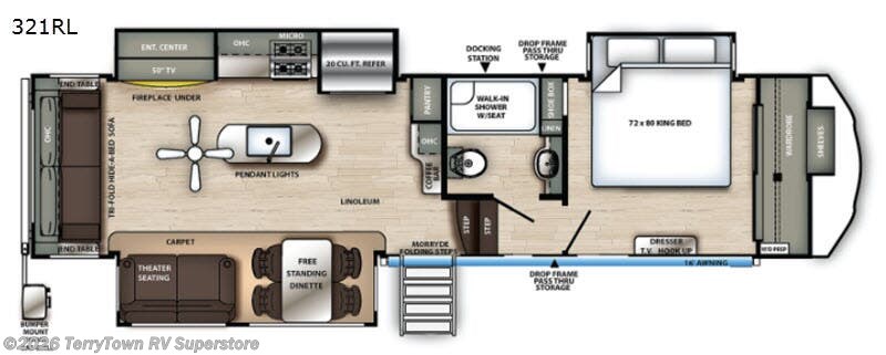 Used 2021 Forest River Sierra 321RL available in Grand Rapids, Michigan