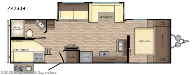 Used 2019 CrossRoads Zinger 280BH available in Grand Rapids, Michigan