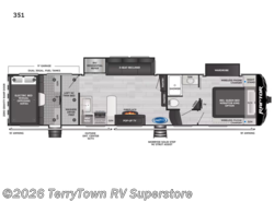 New 2022 Keystone Raptor 351 available in Grand Rapids, Michigan