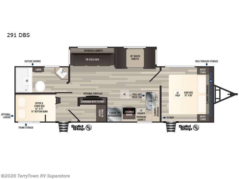 New 2022 Recreation by Design Navigation 291 DBS available in Grand Rapids, Michigan