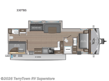 New 2026 Jayco Jay Flight SLX 330TBS available in Grand Rapids, Michigan