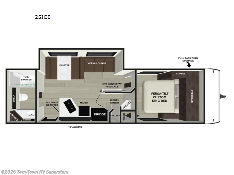 New 2026 Forest River Salem Cruise Lite 25ICE available in Grand Rapids, Michigan