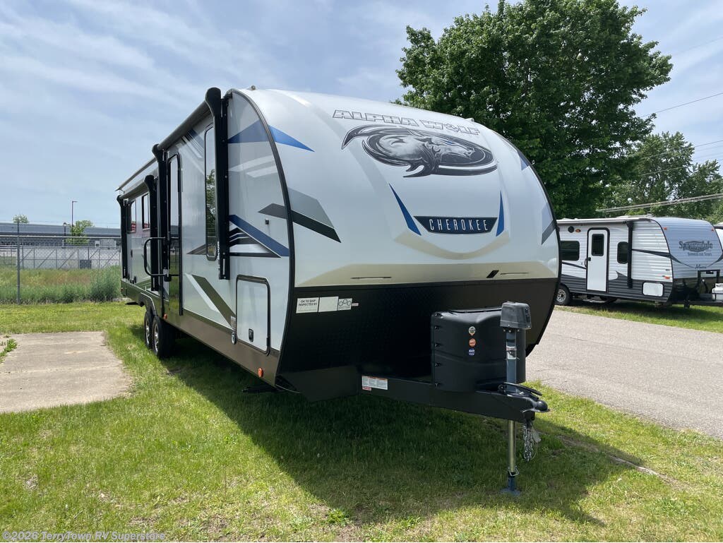 Used 2021 Forest River Cherokee Alpha Wolf 26RL-L available in Grand Rapids, Michigan