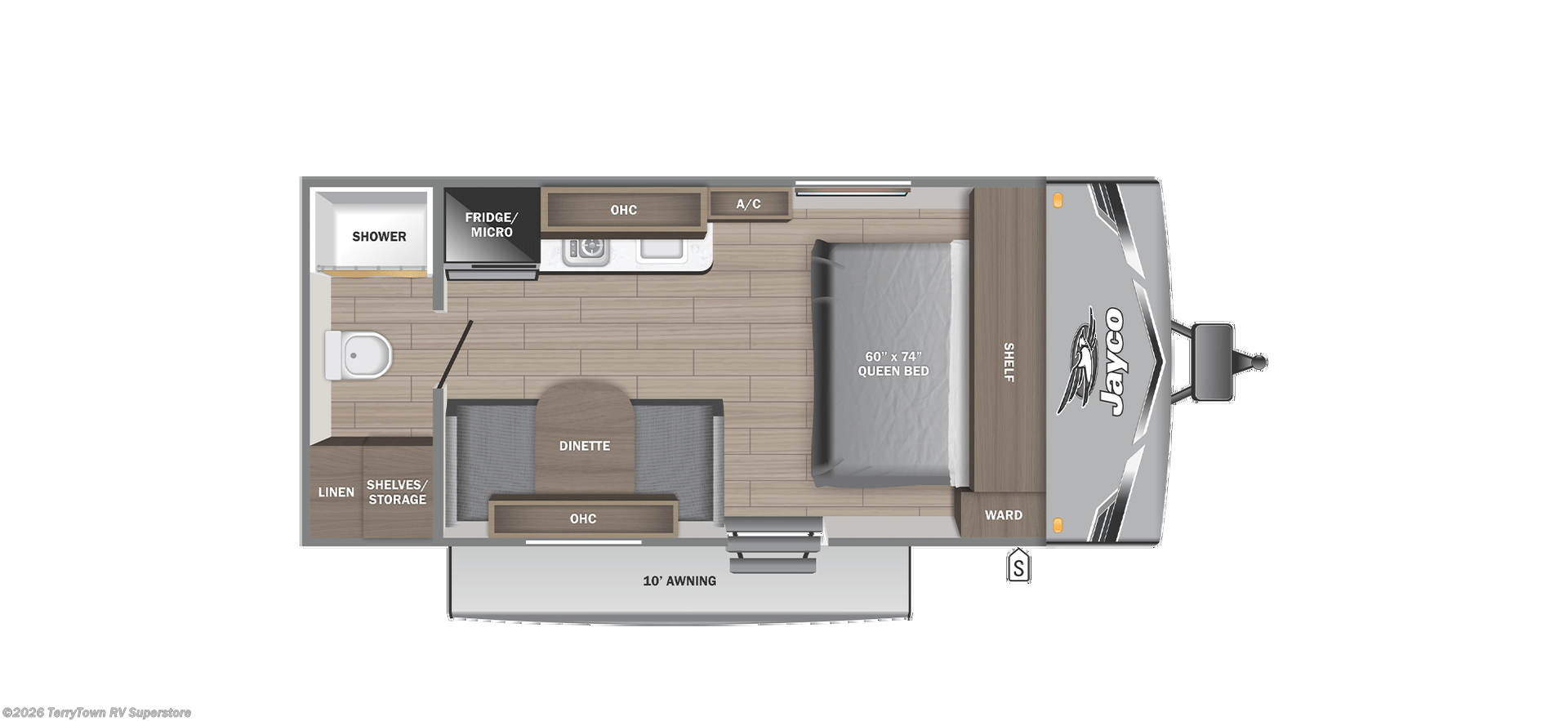 New 2026 Jayco Jay Flight SLX 170FQ available in Grand Rapids, Michigan