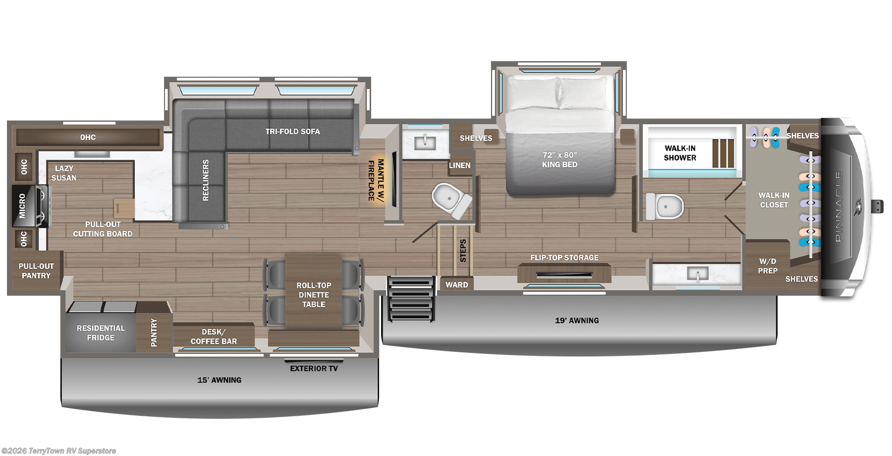 New 2026 Jayco Pinnacle 38FBRK available in Grand Rapids, Michigan