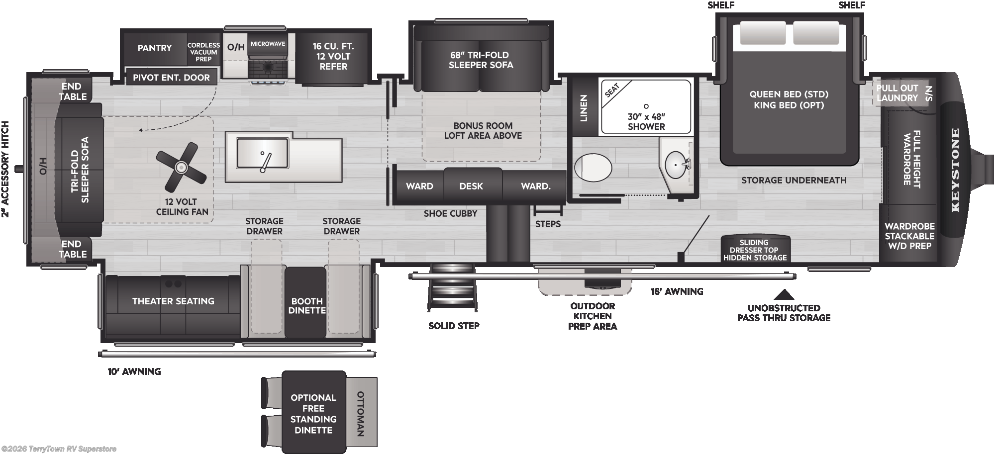 New 2026 Keystone Cougar 360MBI available in Grand Rapids, Michigan