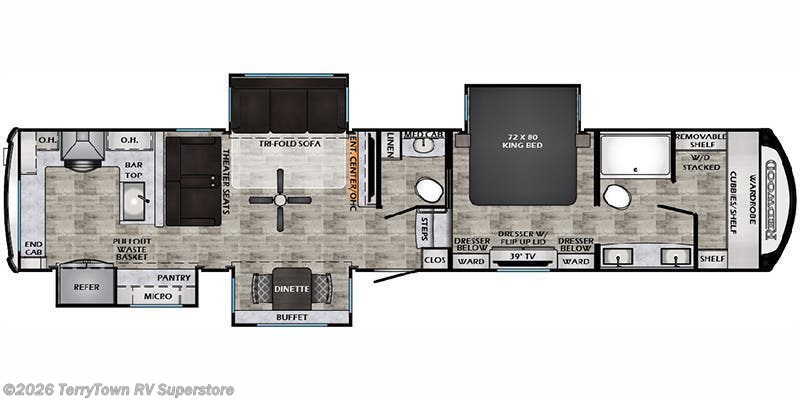 New 2024 CrossRoads Redwood RW4120GK available in Grand Rapids, Michigan
