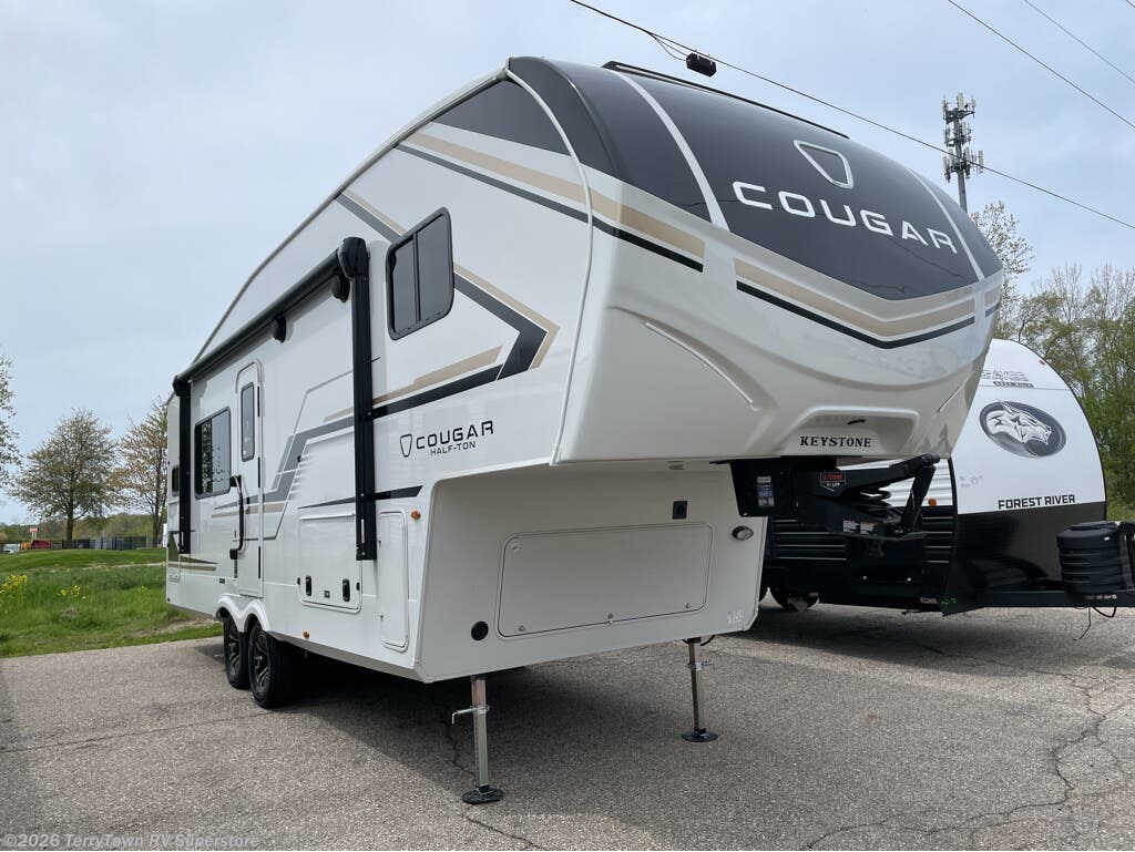 New 2026 Keystone Cougar Half-Ton 23MLE available in Grand Rapids, Michigan