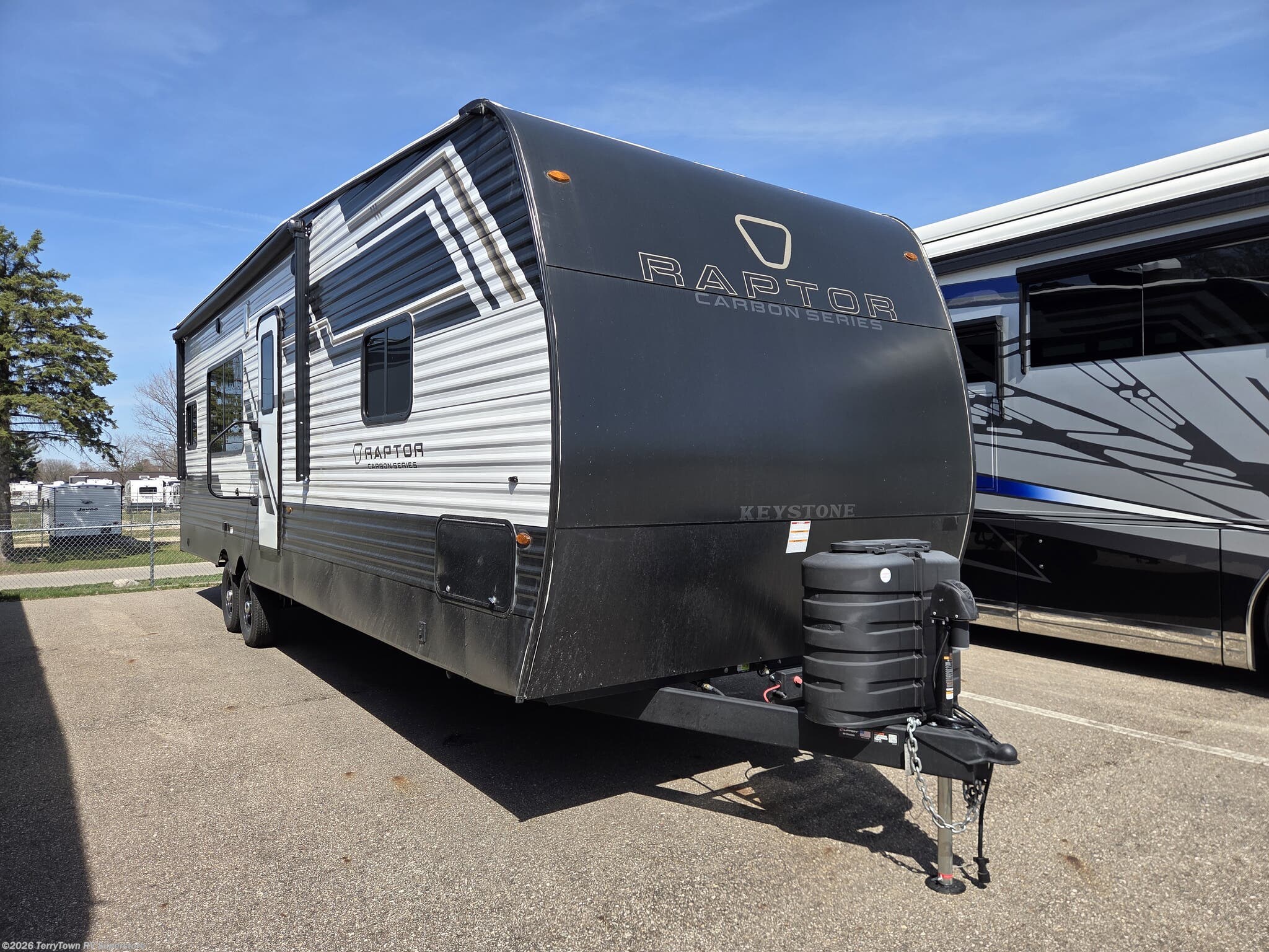 New 2026 Keystone Raptor Carbon Aluminum 30WFO available in Grand Rapids, Michigan