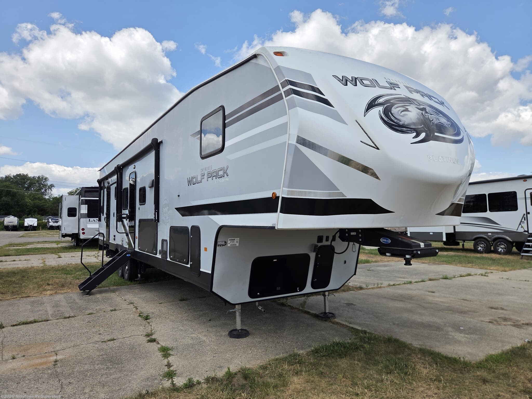 Used 2021 Forest River Cherokee Wolf Pack 335PACK13 available in Grand Rapids, Michigan