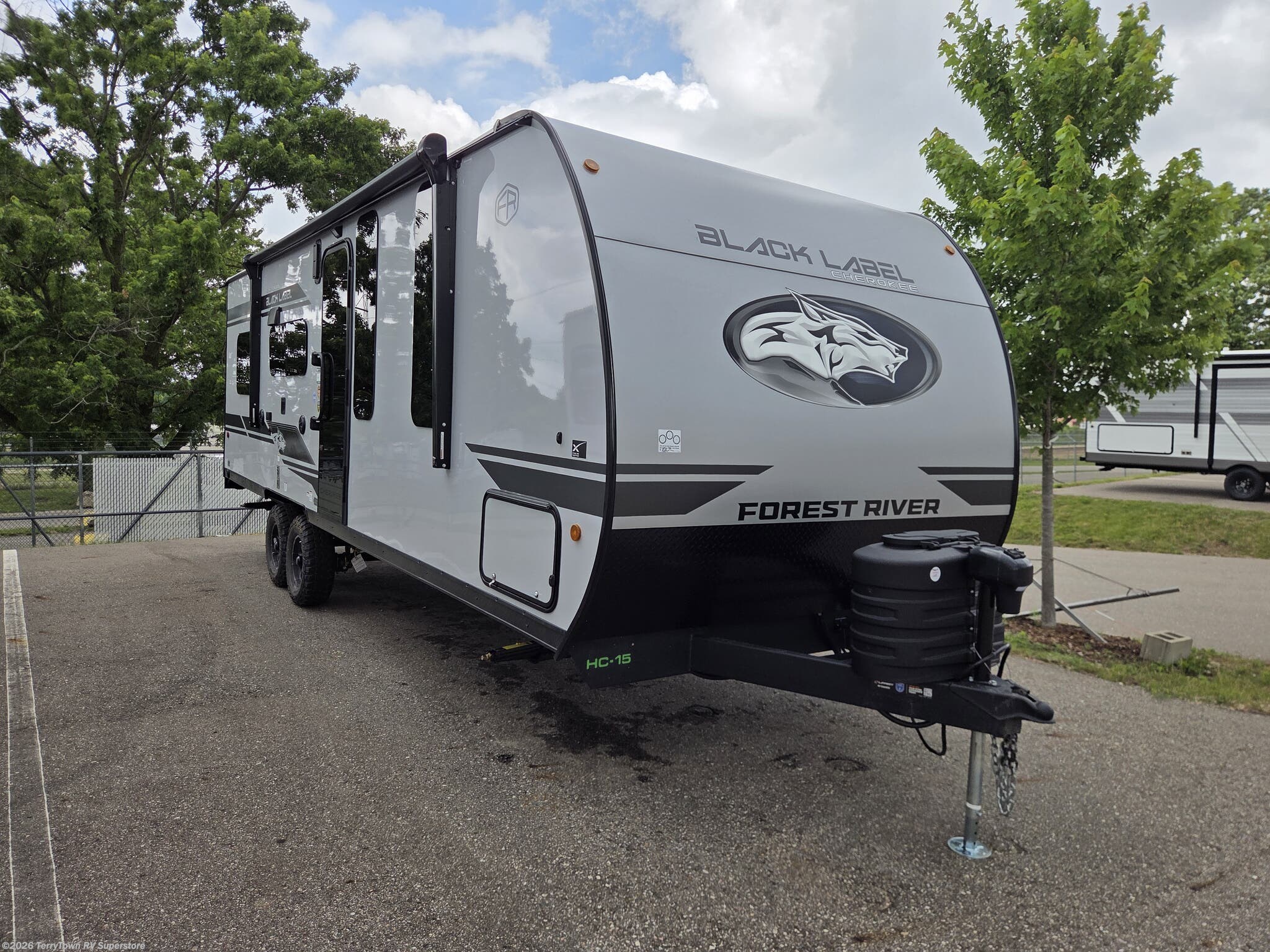New 2027 Forest River Cherokee Grey Wolf Black Label 22RRBL available in Grand Rapids, Michigan