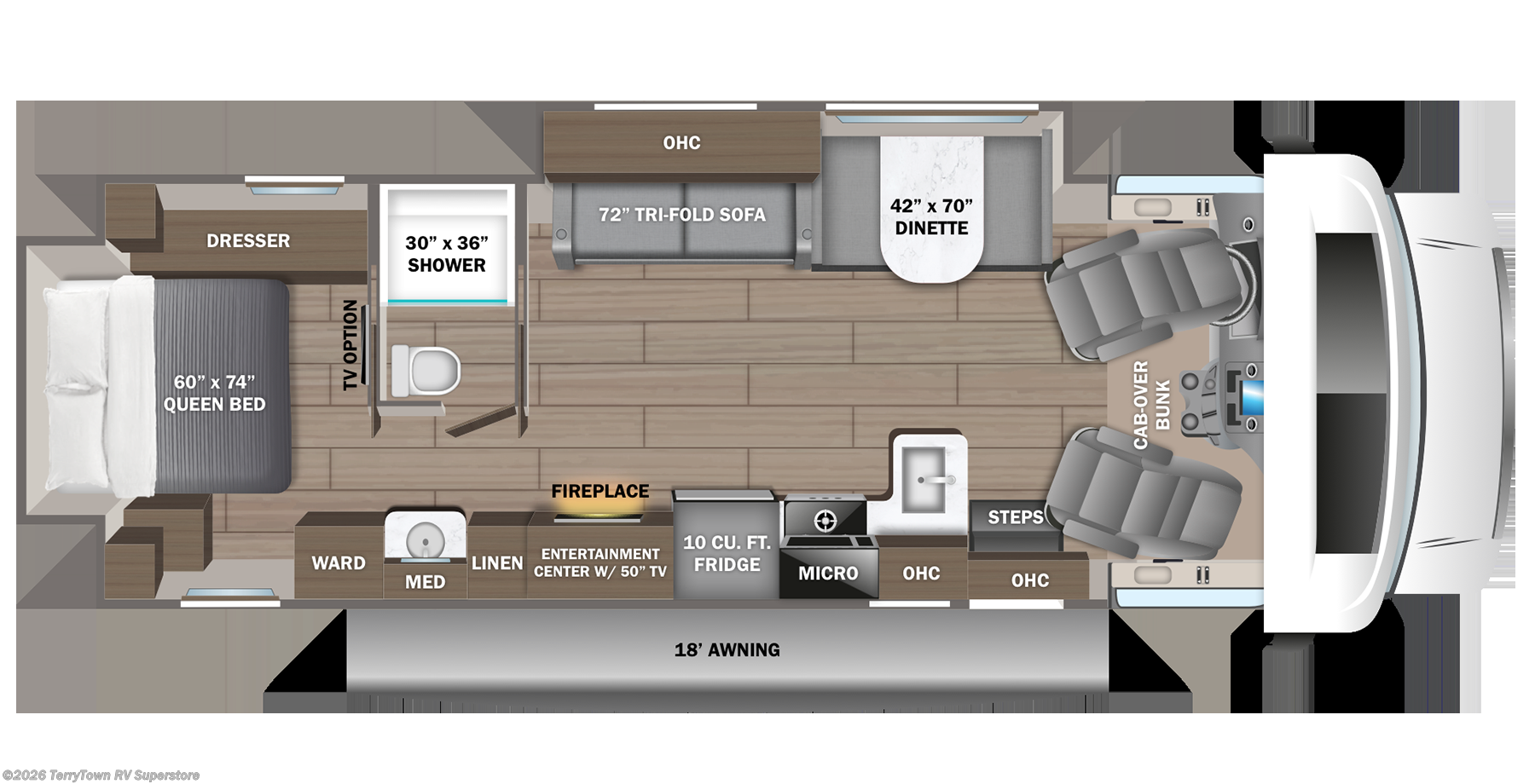 New 2027 Jayco Greyhawk 30Z available in Grand Rapids, Michigan