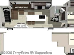 New 2027 Forest River Salem Villa 42ZEN available in Grand Rapids, Michigan