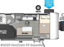 Used 2025 Forest River Wildwood FSX 174DBLE available in Grand Rapids, Michigan