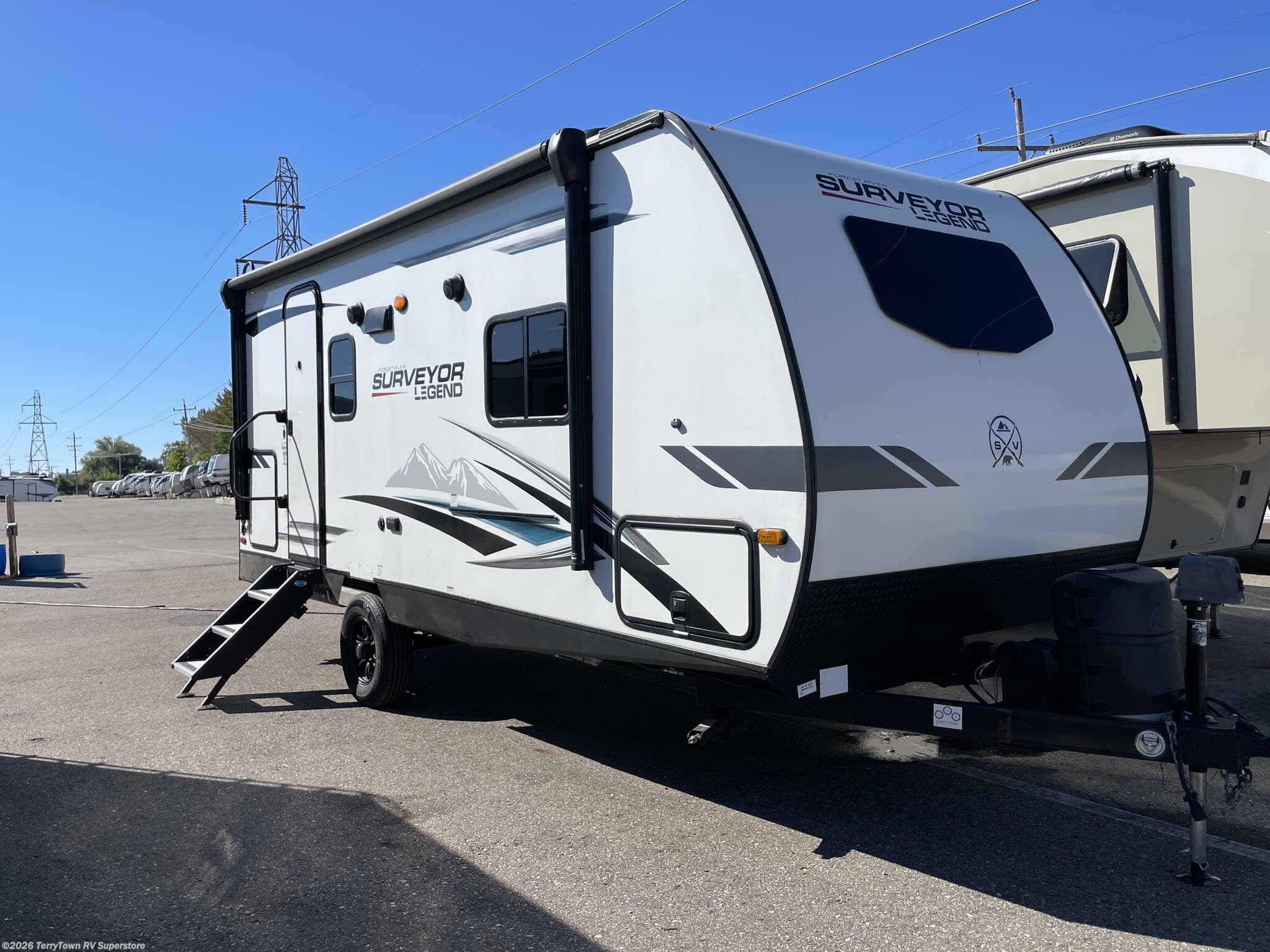 Used 2022 Forest River Surveyor Legend 19RBLE available in Grand Rapids, Michigan