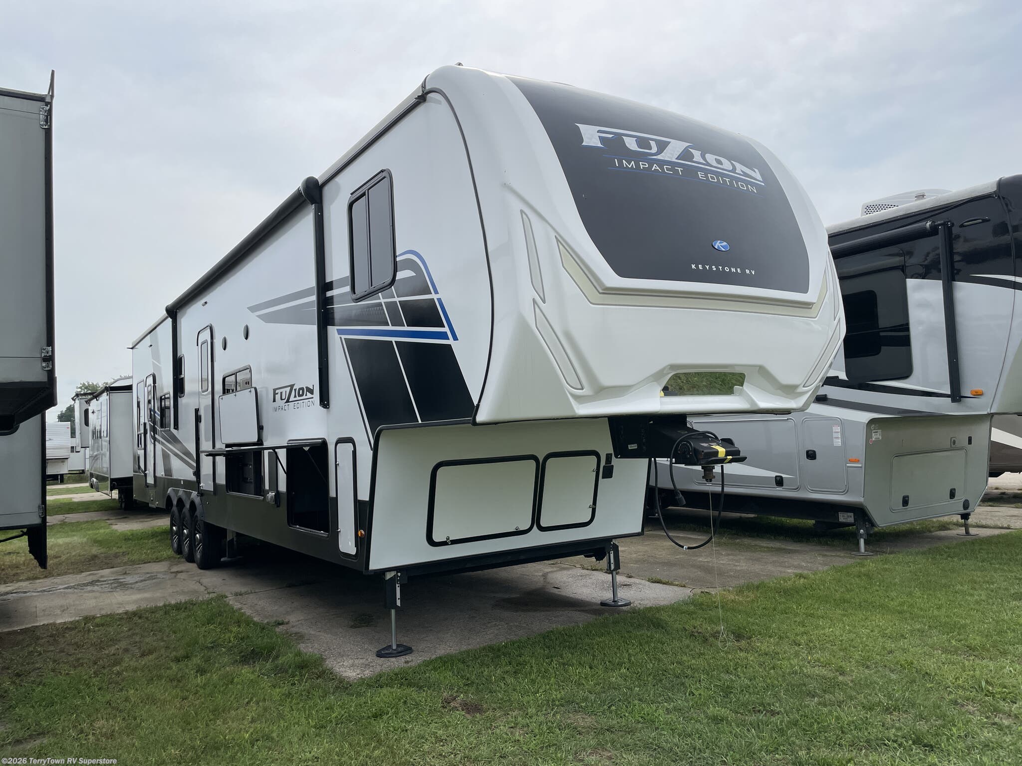 Used 2025 Keystone Fuzion Impact 415 available in Grand Rapids, Michigan