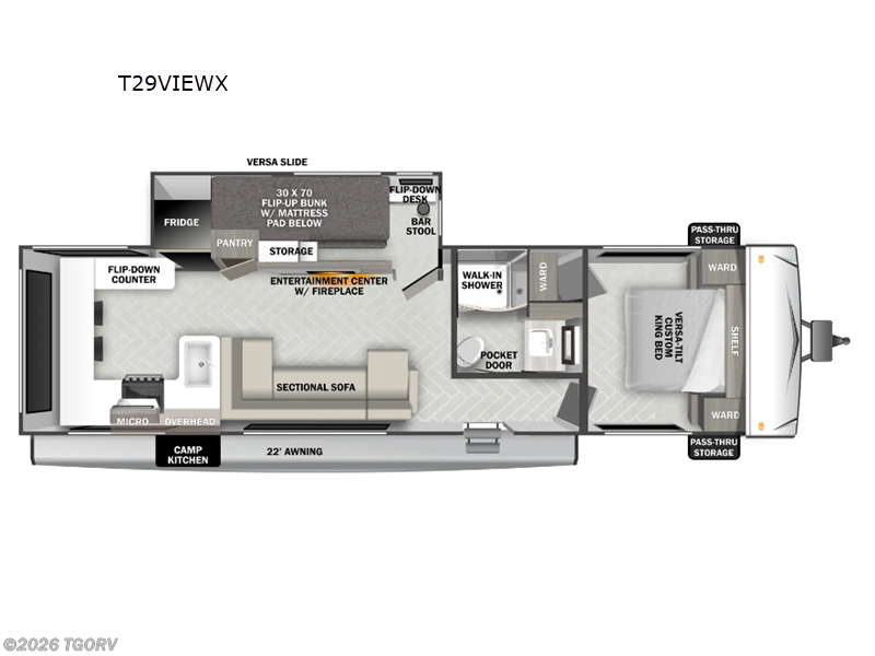 New 2025 Forest River Wildwood 29VIEWX available in Greeley, Colorado