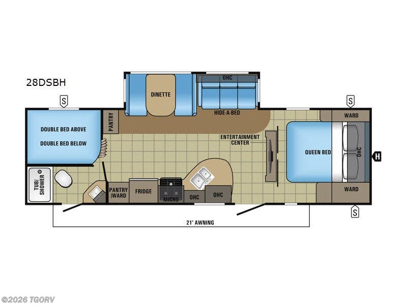 Used 2017 Jayco White Hawk 28DSBH available in Greeley, Colorado