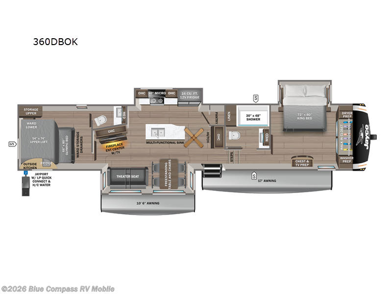 New 2025 Jayco Eagle 360DBOK available in Theodore, Alabama