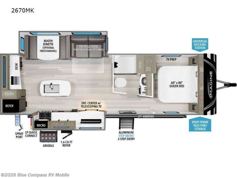 Used 2025 Grand Design Imagine 2670MK available in Theodore, Alabama