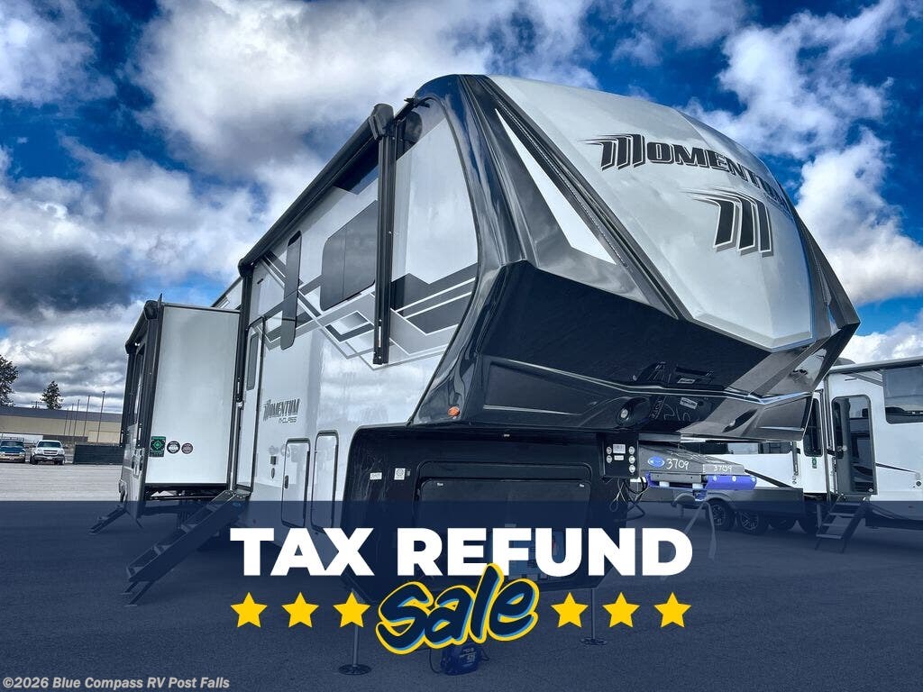 New 2025 Grand Design Momentum M-Class 414M available in Post Falls, Idaho
