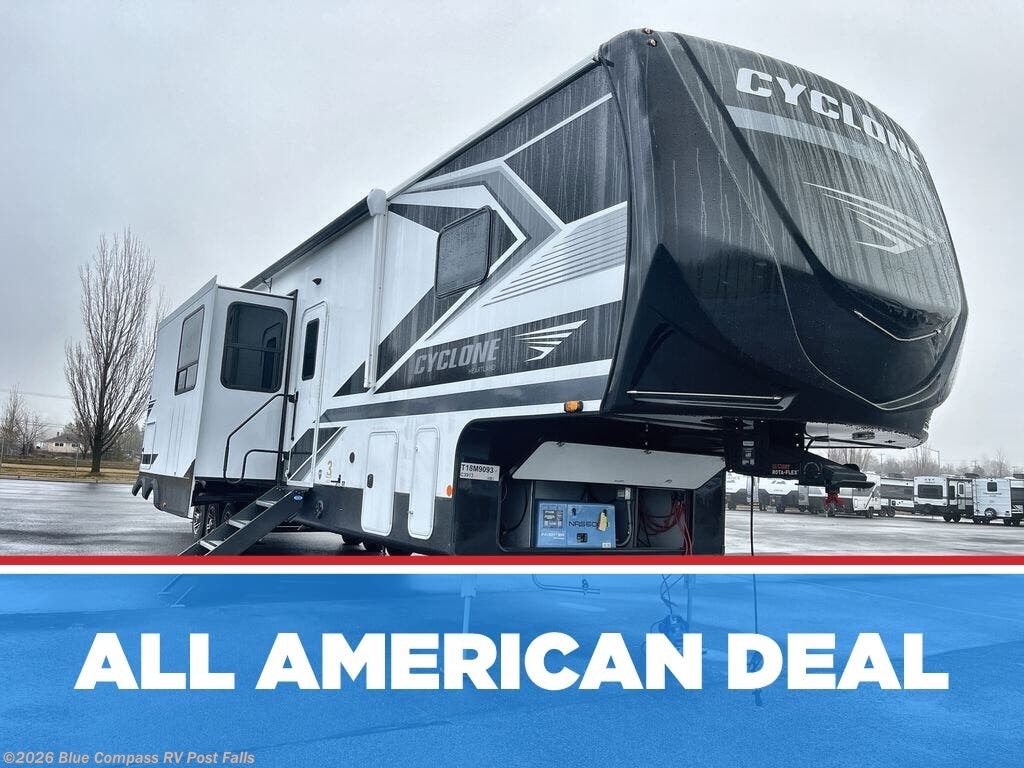 New 2026 Heartland Cyclone 3913 available in Post Falls, Idaho