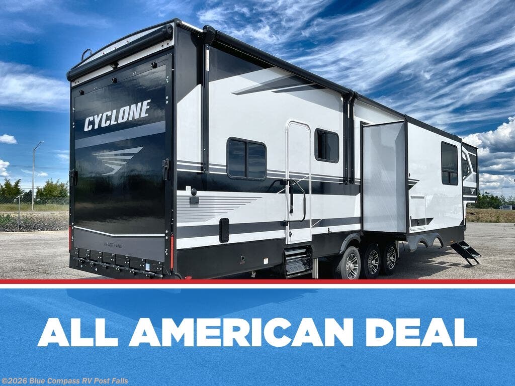 New 2027 Heartland Cyclone 3913 available in Post Falls, Idaho