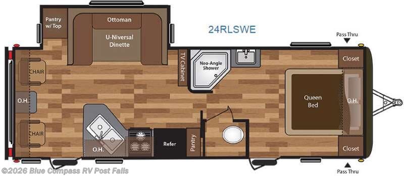 Used 2016 Keystone Hideout 24RLSWE available in Post Falls, Idaho