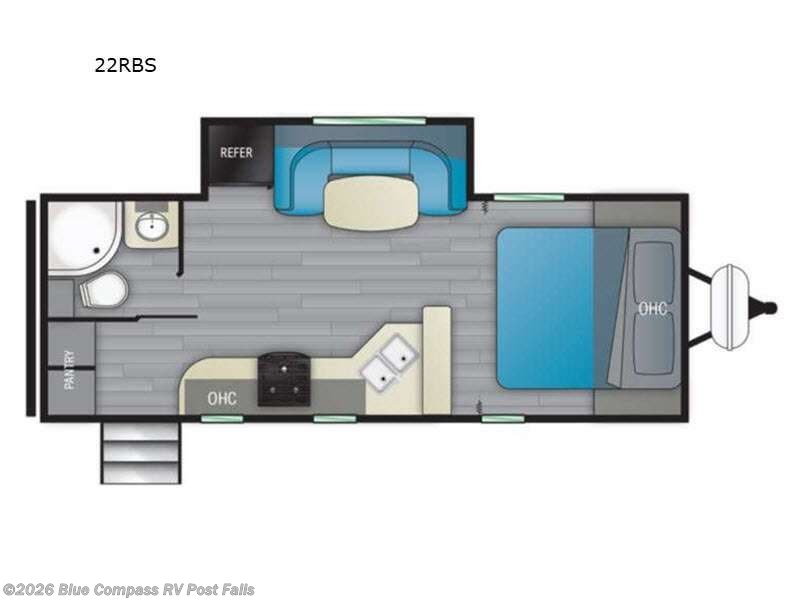 Used 2022 Heartland North Trail 22RBS available in Post Falls, Idaho