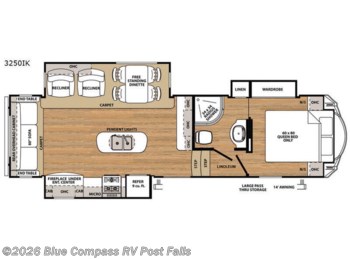 Used 2017 Forest River Sandpiper 3250IK available in Post Falls, Idaho