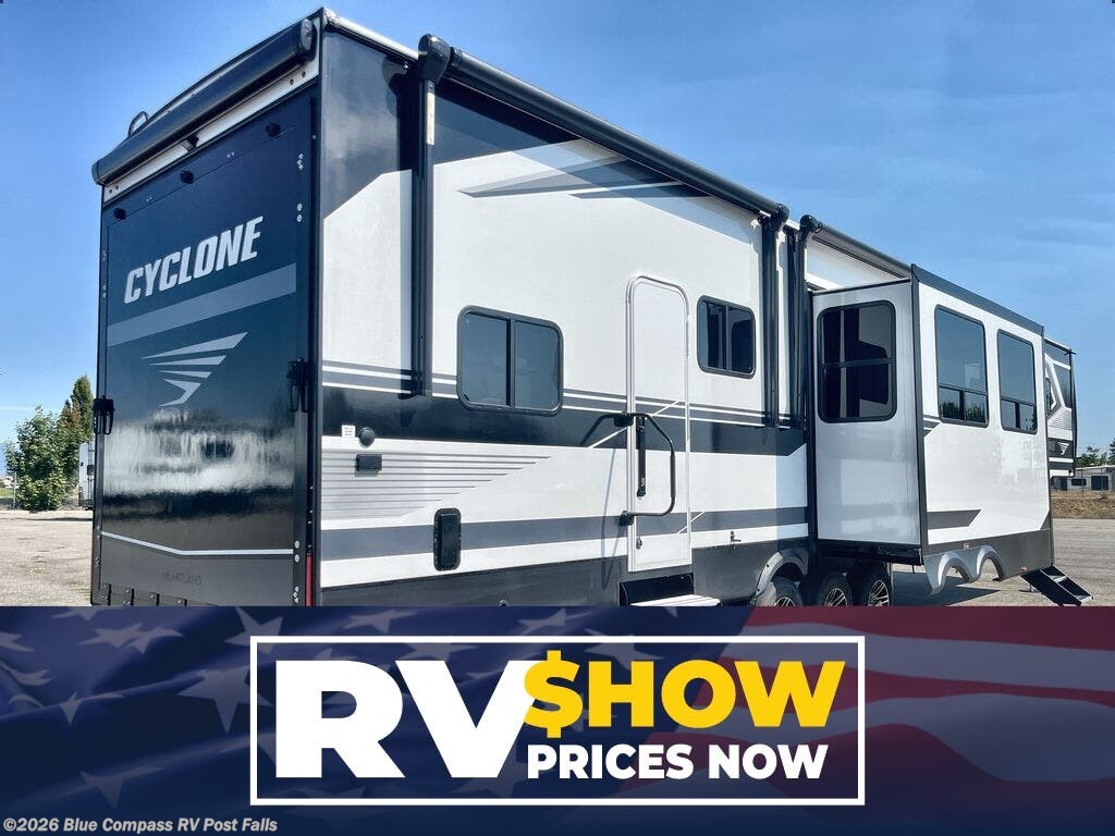 New 2027 Heartland Cyclone 3914 available in Post Falls, Idaho