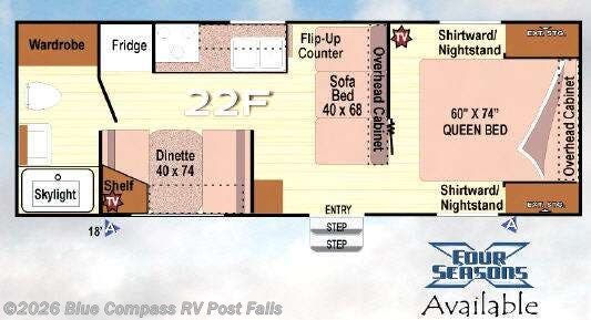 Used 2013 Outdoors RV Back Country 22F available in Post Falls, Idaho