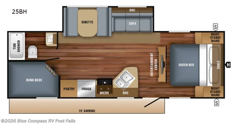 Used 2018 Jayco Jay Feather 25BH available in Post Falls, Idaho
