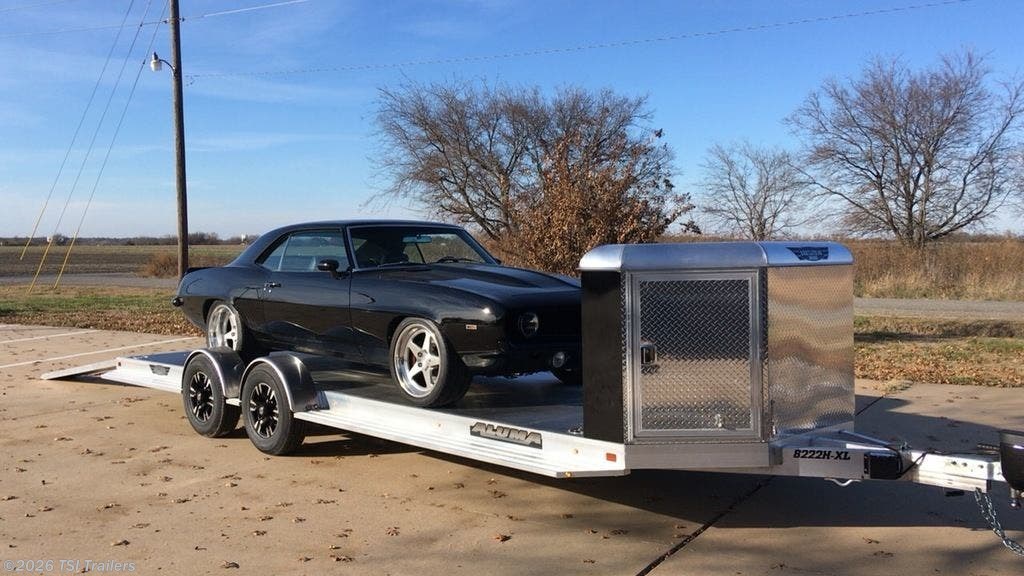 2022 Aluma 8220H XL Executive Series 6x19 Car Hauler TrailersUSA