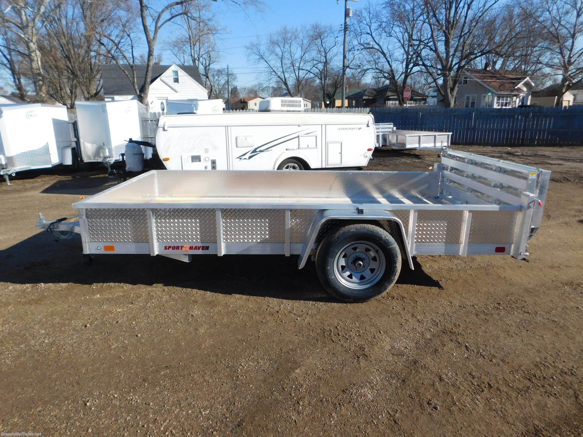 Utility Trailer 2020 Sport Haven Aluminum Utility AUT612S TrailersUSA